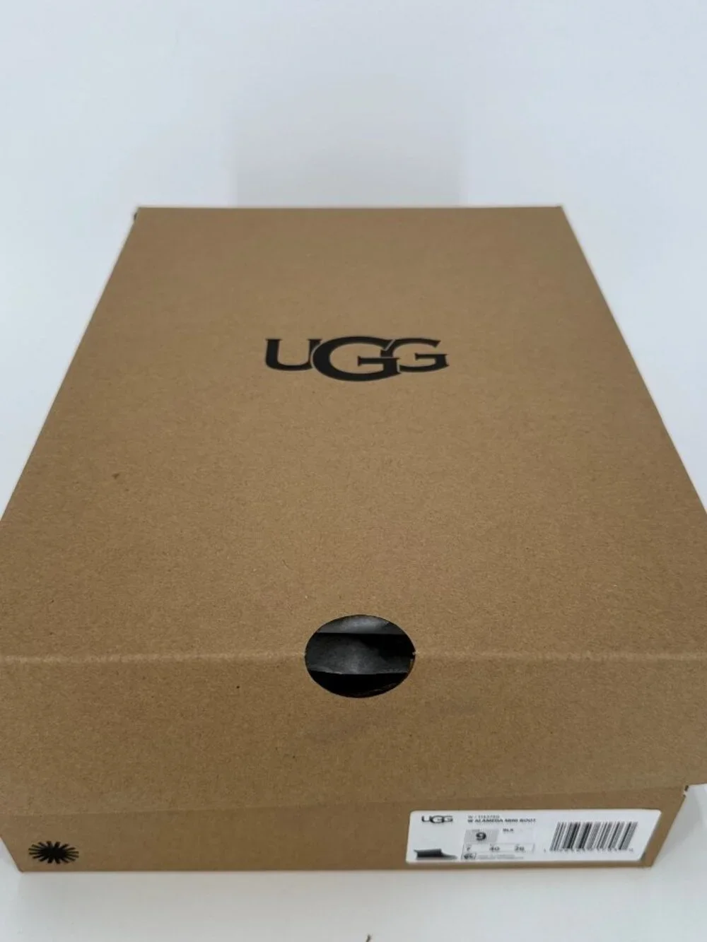 UGG Australia Women's Alameda Mini Boots Black sz 9 #1143786 NEW Bootie Sneakers